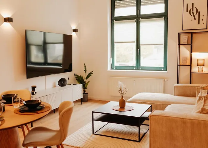 アパート Design Stadtfeld-ost Mit Netflix & 2 Schlafzimmern マクデブルク